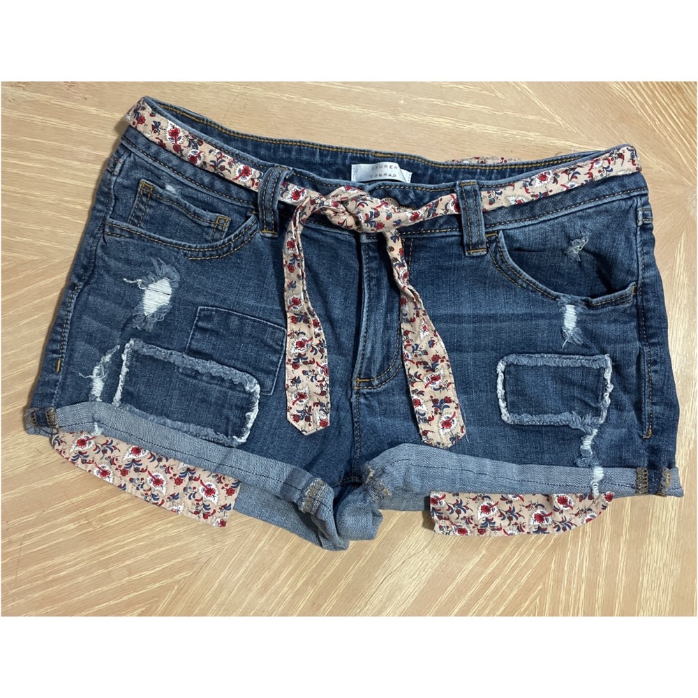 Lauren Conrad Belted Shorts